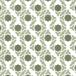 Carrelage Mural Effet Carreaux De Ciment|Carrelage Mural Pour Pièce À Vivre<Carrelage sol et mur intérieur effet carreaux de ciment tons vert menthe L.20 x l.20 cm x ép.7,4 mm, Glamour Mint Mix