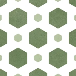 Carrelage Mural Effet Carreaux De Ciment|Carrelage Mural Pour Pièce À Vivre<Carrelage sol et mur intérieur effet carreaux de ciment tons vert menthe L.20 x l.20 cm x ép.7,4 mm, Glamour Mint Mix