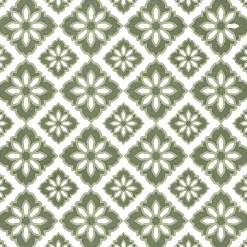 Carrelage Mural Effet Carreaux De Ciment|Carrelage Mural Pour Pièce À Vivre<Carrelage sol et mur intérieur effet carreaux de ciment tons vert menthe L.20 x l.20 cm x ép.7,4 mm, Glamour Mint Mix