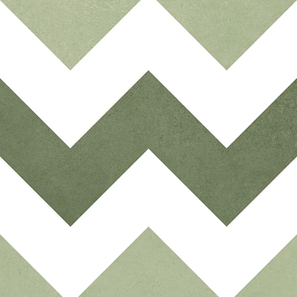 Carrelage Mural Effet Carreaux De Ciment|Carrelage Mural Pour Pièce À Vivre<Carrelage sol et mur intérieur effet carreaux de ciment tons vert menthe L.20 x l.20 cm x ép.7,4 mm, Glamour Mint Mix