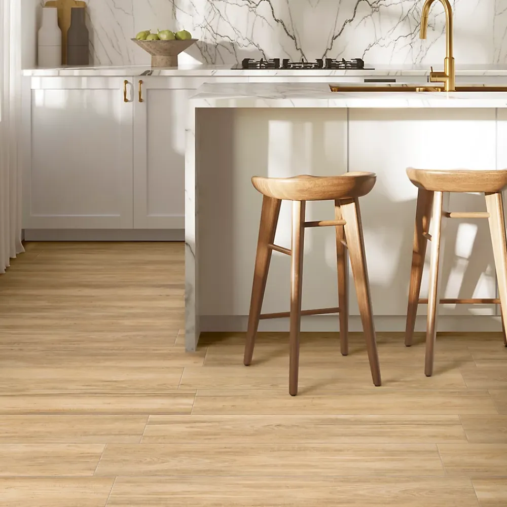 Carrelage Mural Pour Douche|Carrelage Mural Pour Salle De Bains<Carrelage sol et mur intérieur effet bois brut L.120 x l.20 cm x ép.9 mm, Kyra Rovere