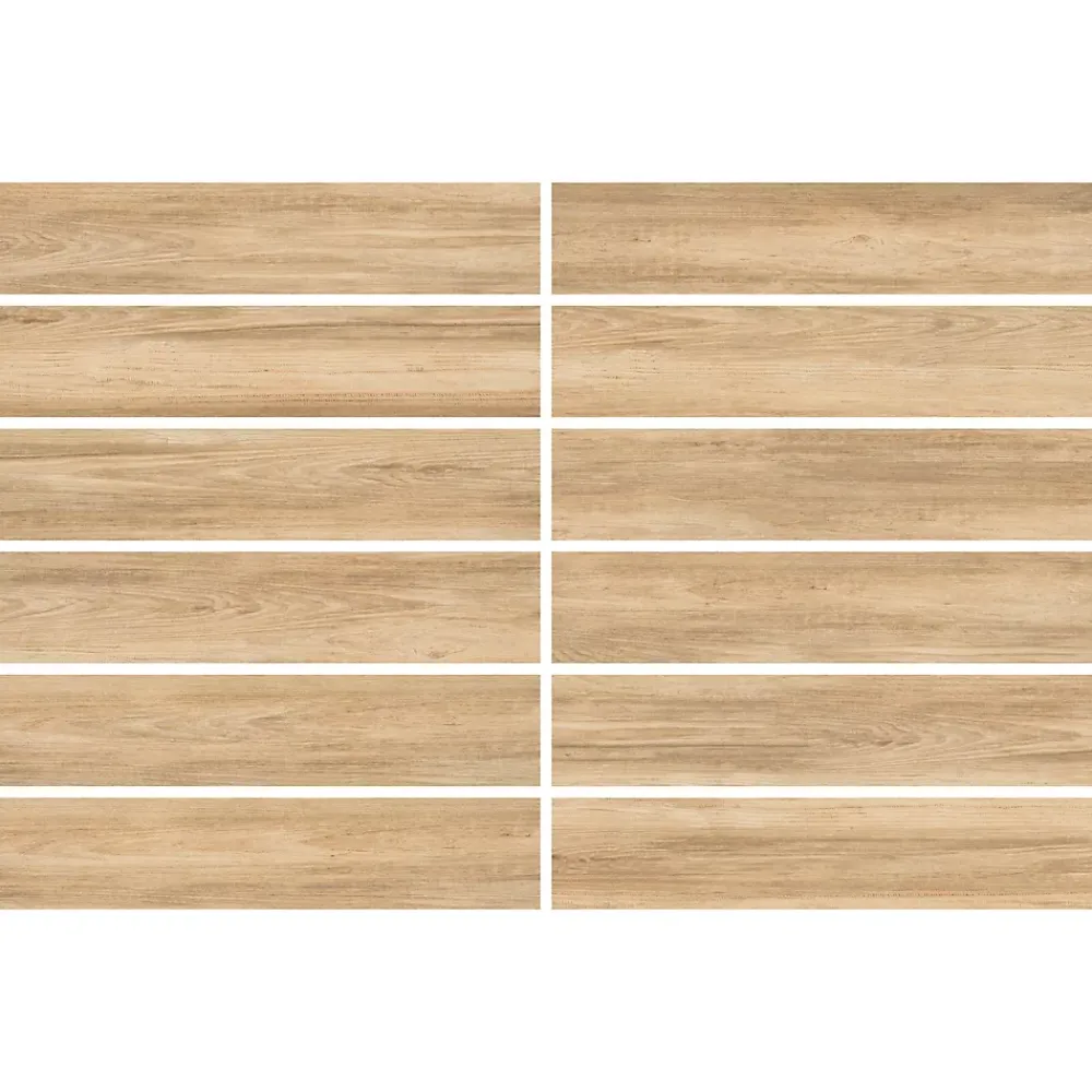 Carrelage Mural Pour Douche|Carrelage Mural Pour Salle De Bains<Carrelage sol et mur intérieur effet bois brut L.120 x l.20 cm x ép.9 mm, Kyra Rovere