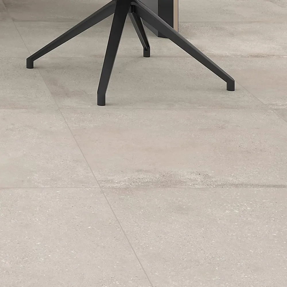 Halcon Carrelage sol et mur intérieur en grès porcelainé beige sable effet pierre mat L.60 x l.60 cm x ép. 9,5 mm Garda- Carrelage Sol Effet Pierre|Carrelage Sol Pour Cuisine