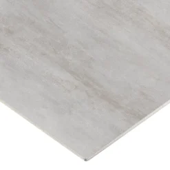 Gresmalt Carrelage sol et mur intérieur en grès cérame émaillé effet béton gris mat L.60 x l.60 cm ép.7,4 mm, Upper- Carrelage Mural Effet Béton|Carrelage Sol Effet Béton