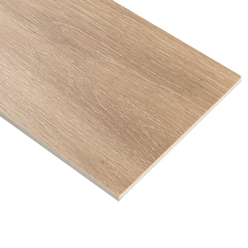 Ecoceramic Carrelage Sol Effet Bois|Carrelage Mural Effet Bois<Carrelage sol et mur intérieur effet bois clair L.120 x l.20 cm x ép.9 mm, Urbanwood haya