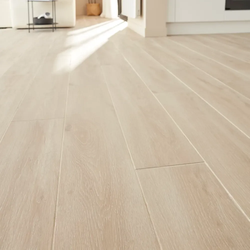 Ecoceramic Carrelage Sol Effet Bois|Carrelage Mural Effet Bois<Carrelage sol et mur intérieur effet bois clair L.120 x l.20 cm x ép.9 mm, Urbanwood haya