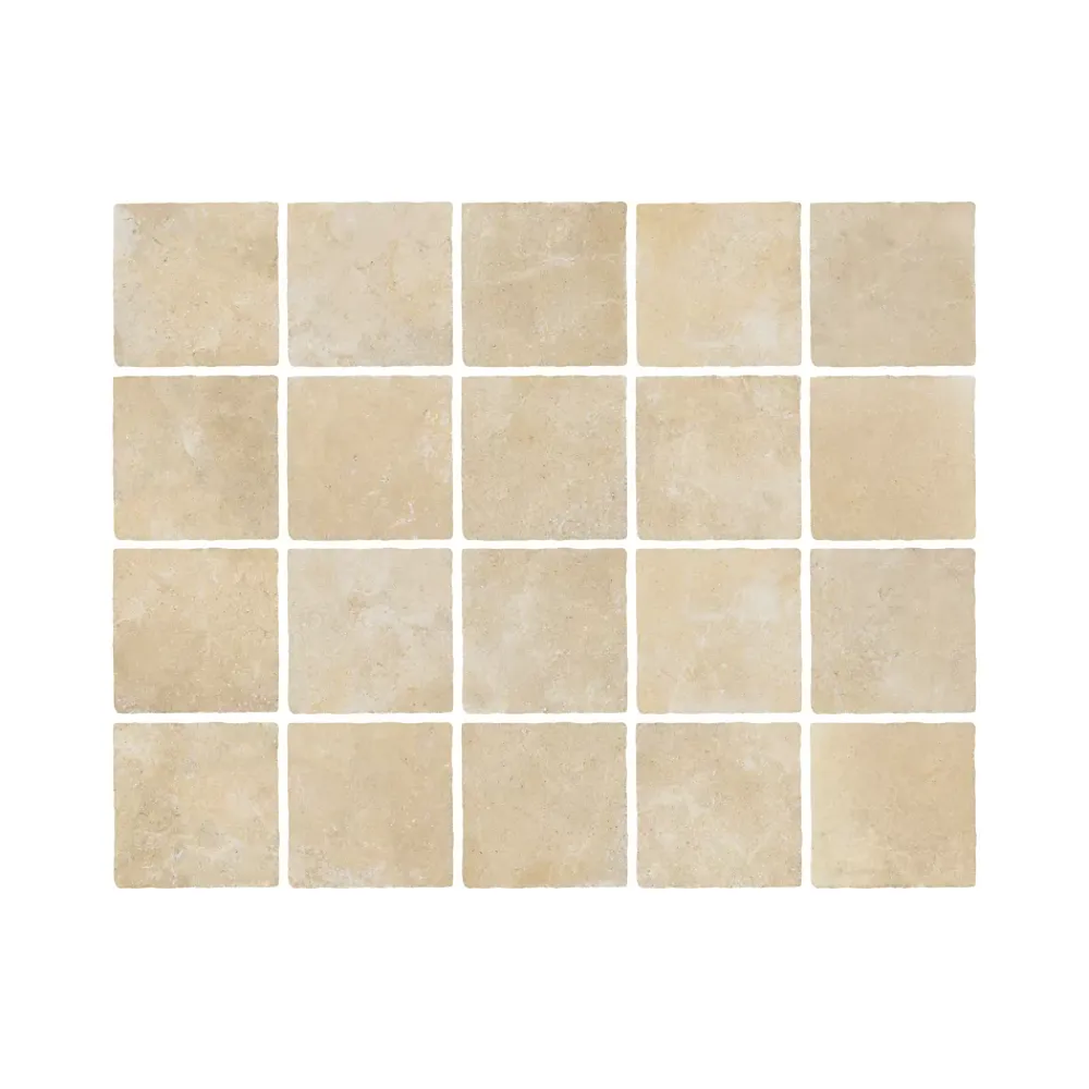 Carrelage Mural Pour Cuisine|Carrelage Mural Pour Salle De Bains<Carrelage sol et mur intérieur effet pierre ivoire mat L.30 x l.30 cm x ép.9 mm, Sunstone