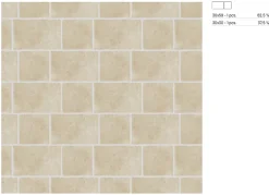 Carrelage Mural Pour Cuisine|Carrelage Mural Pour Salle De Bains<Carrelage sol et mur intérieur effet pierre ivoire mat L.30 x l.30 cm x ép.9 mm, Sunstone