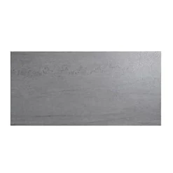 GoodHome Carrelage sol et mur intérieur gris effet pierre L.60 x l.30 cm x ép.9,5 mm, Oikos- Carrelage Mural Pour Wc|Carrelage Mural Pour Salle De Bains