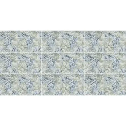 Gresmalt Carrelage sol et mur intérieur grès cérame émaillé décor feuilles d'olivier L.60 x l.30 cm x ép.7.4 mm, Olivio- Carrelage Mural Pour Cuisine|Carrelage Mural Pour Pièce À Vivre