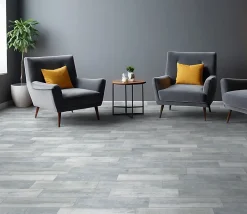 Carrelage sol et mur intérieur effet bois gris L.60 x l.15 cm x ép.8 mm, Julyo- Carrelage Mural Pour Douche|Carrelage Mural Pour Wc