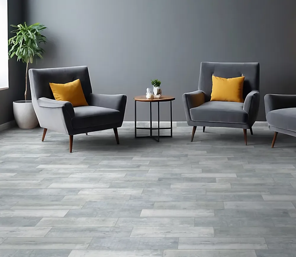 Carrelage sol et mur intérieur effet bois gris L.60 x l.15 cm x ép.8 mm, Julyo- Carrelage Mural Pour Douche|Carrelage Mural Pour Wc