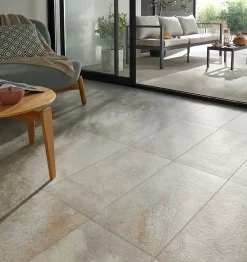 Carrelage sol et mur intérieur effet pierre beige mat L.60 x l.30 cm x ép.9 mm, Denali- Carrelage Mural Effet Pierre|Carrelage Sol Effet Pierre