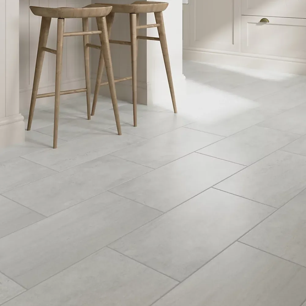 GoodHome Carrelage Mural Effet Pierre|Carrelage Mural Pour Douche<Carrelage sol et mur intérieur ivoire effet pierre L.60 x l.30 cm x ép.9,5 mm, Oikos