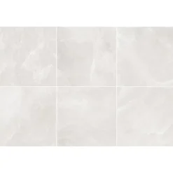 Carrelage Mural Pour Wc|Carrelage Mural Pour Salle De Bains<Carrelage sol et mur intérieur blanc effet pierre L.60,4 x l.60,4 cm x ép.7,4 mm, Himalaya