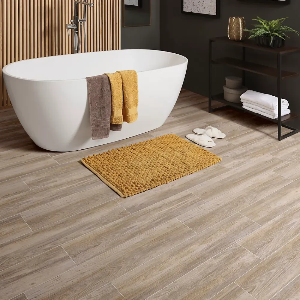 Carrelage Mural Pour Douche|Carrelage Mural Pour Wc<Carrelage sol et mur intérieur effet bois brut mat L.120 x l.20 cm x ép.9 mm, Kyra Betulla