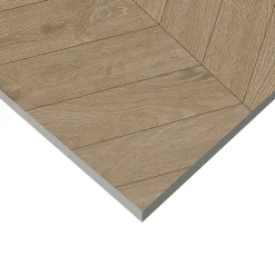 Carrelage Mural Pour Pièce À Vivre|Carrelage Mural Effet Bois<Carrelage sol et mur intérieur effet bois chevron mat L.60 x l.60 cm x ép.9 mm, Baku