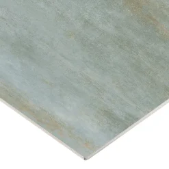 Gresmalt Carrelage sol et mur intérieur en grès cérame effet béton vert sauge mat L.61 x l.61 cm x ép.7,4 mm, Upper- Carrelage Mural Effet Béton|Carrelage Sol Effet Béton