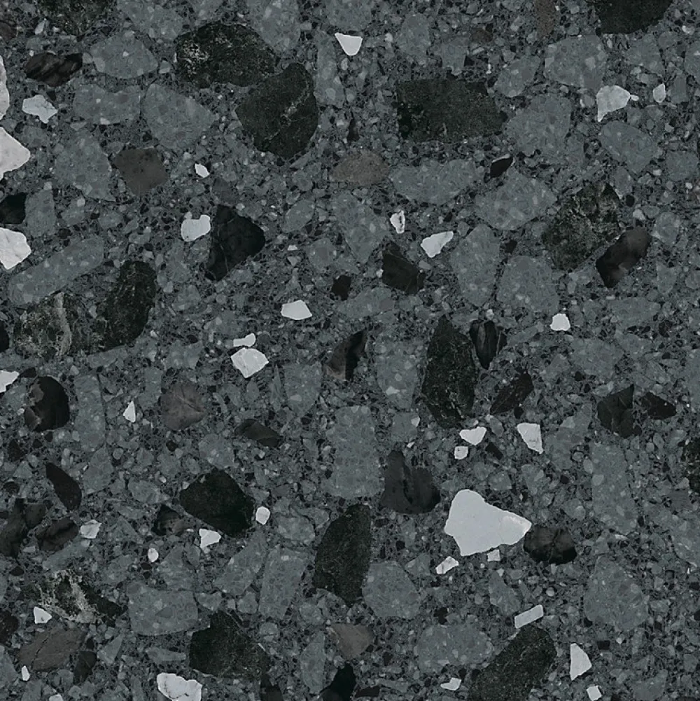 Aelle Carrelage Carrelage Extérieur Et Terrasse<Carrelage sol extérieur antidérapant effet terrazzo 80x80 cm MONACO R NEGRO ANTIDESLIZANTE