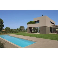 Aelle Carrelage Carrelage sol extérieur antidérapant effet béton ciré naturel 60x120 cm Boost natural ECRU- Carrelage Extérieur Et Terrasse