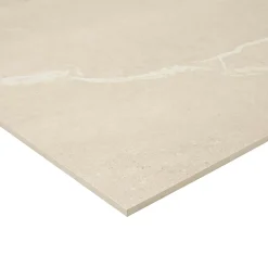 Carrelage sol extérieur beige mat effet pierre L.60 x l.60 cm x ép.8 mm, Bodo- Carrelage Extérieur Et Terrasse