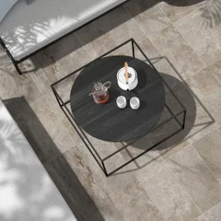 Carrelage sol extérieur effet pierre beige L.60 x l.30 cm x ép.9 mm, Denali- Carrelage Extérieur Et Terrasse
