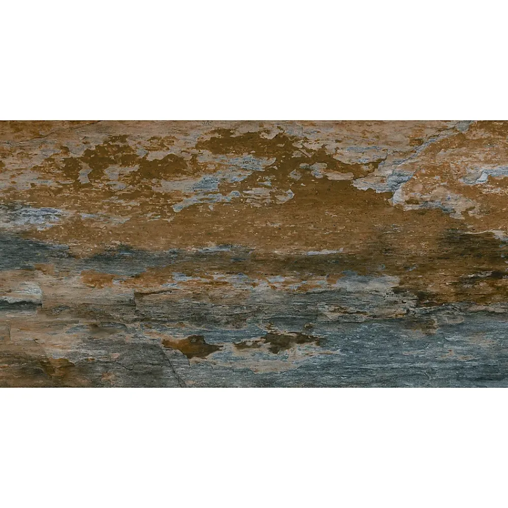Mykonos Carrelage Extérieur Et Terrasse<Carrelage sol extérieur effet pierre oxydée L.60 x l.30 cm x ép.9 mm, Denali