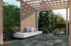 Mykonos Carrelage Extérieur Et Terrasse<Carrelage sol extérieur effet pierre oxydée L.60 x l.30 cm x ép.9 mm, Denali