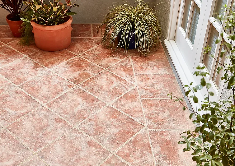 Carrelage Extérieur Et Terrasse<Carrelage sol extérieur effet terre cuite L.33,3 x l.33,3 cm x ép.7 mm, Terracotta