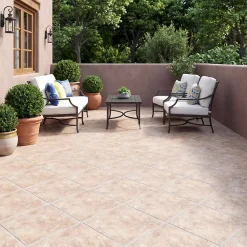 Carrelage Extérieur Et Terrasse<Carrelage sol extérieur effet terre cuite L.33,3 x l.33,3 cm x ép.7 mm, Terracotta