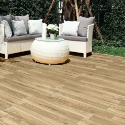 Carrelage Extérieur Et Terrasse<Carrelage sol extérieur effet bois brut L.90 x l.15 cm x ép.9 mm, Woodland