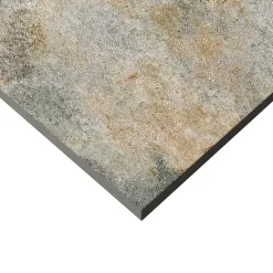 Carrelage sol extérieur effet pierre vert oxydé L.60 x l.30 cm x ép.9 mm, Denali- Carrelage Extérieur Et Terrasse