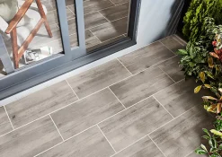 Carrelage Extérieur Et Terrasse<Carrelage sol extérieur effet bois gris clair L.60 x l.30 cm x ép.8,7 mm, Norwegio