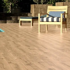 Ecoceramic Carrelage sol extérieur en grès cérame émaillé effet bois naturel l.15 x L.90 x ép.0,86 cm Riverwood- Carrelage Extérieur Et Terrasse