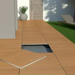 Ecoceramic Carrelage Extérieur Et Terrasse<Carrelage sol extérieur en grès cérame émaillé effet bois naturel l.60 x L.60 x ép.2 cm Parkwood