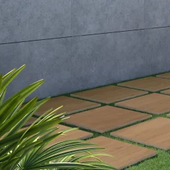 Ecoceramic Carrelage Extérieur Et Terrasse<Carrelage sol extérieur en grès cérame émaillé effet bois naturel l.60 x L.60 x ép.2 cm Parkwood