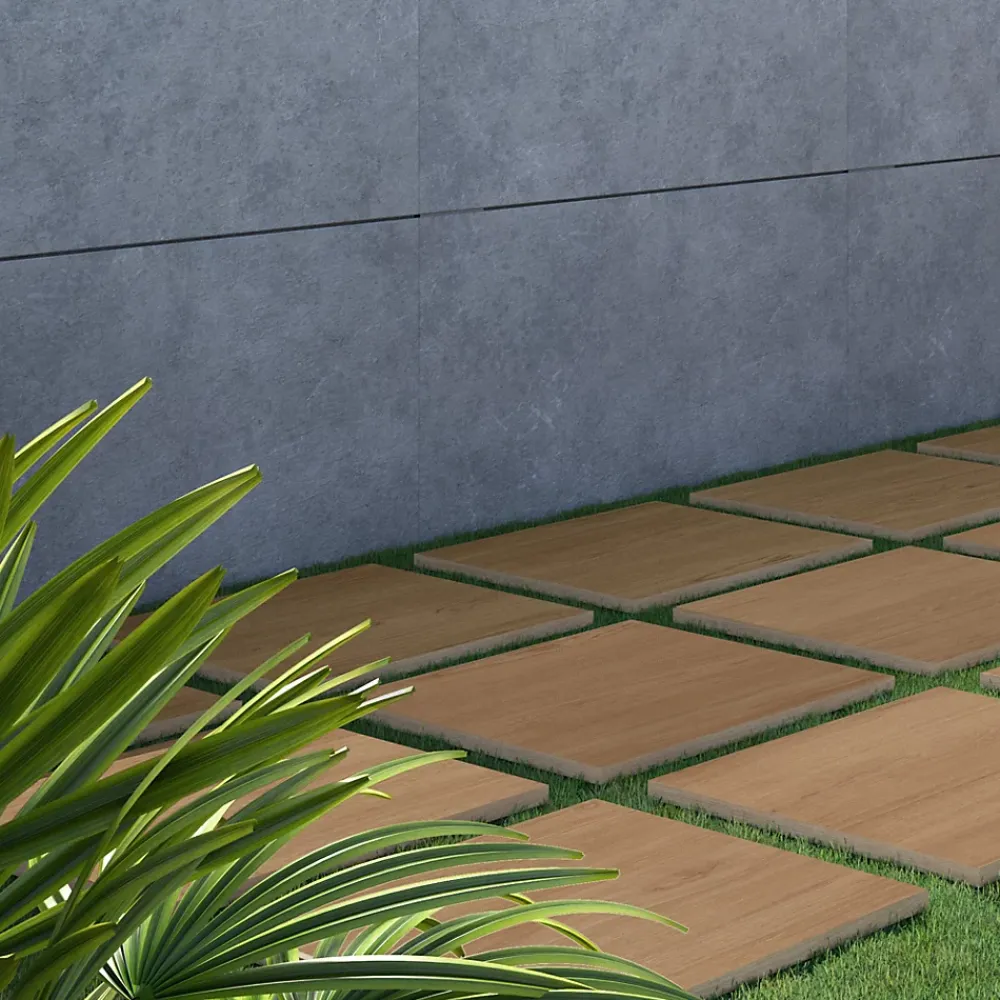 Ecoceramic Carrelage Extérieur Et Terrasse<Carrelage sol extérieur en grès cérame émaillé effet bois naturel l.60 x L.60 x ép.2 cm Parkwood