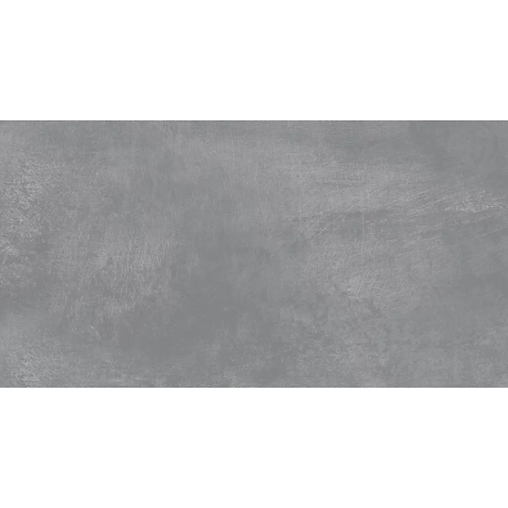 Ecoceramic Carrelage sol extérieur en grès cérame émaillé effet béton gris l.30 x L.60 x ép. 0.9 cm District- Carrelage Extérieur Et Terrasse