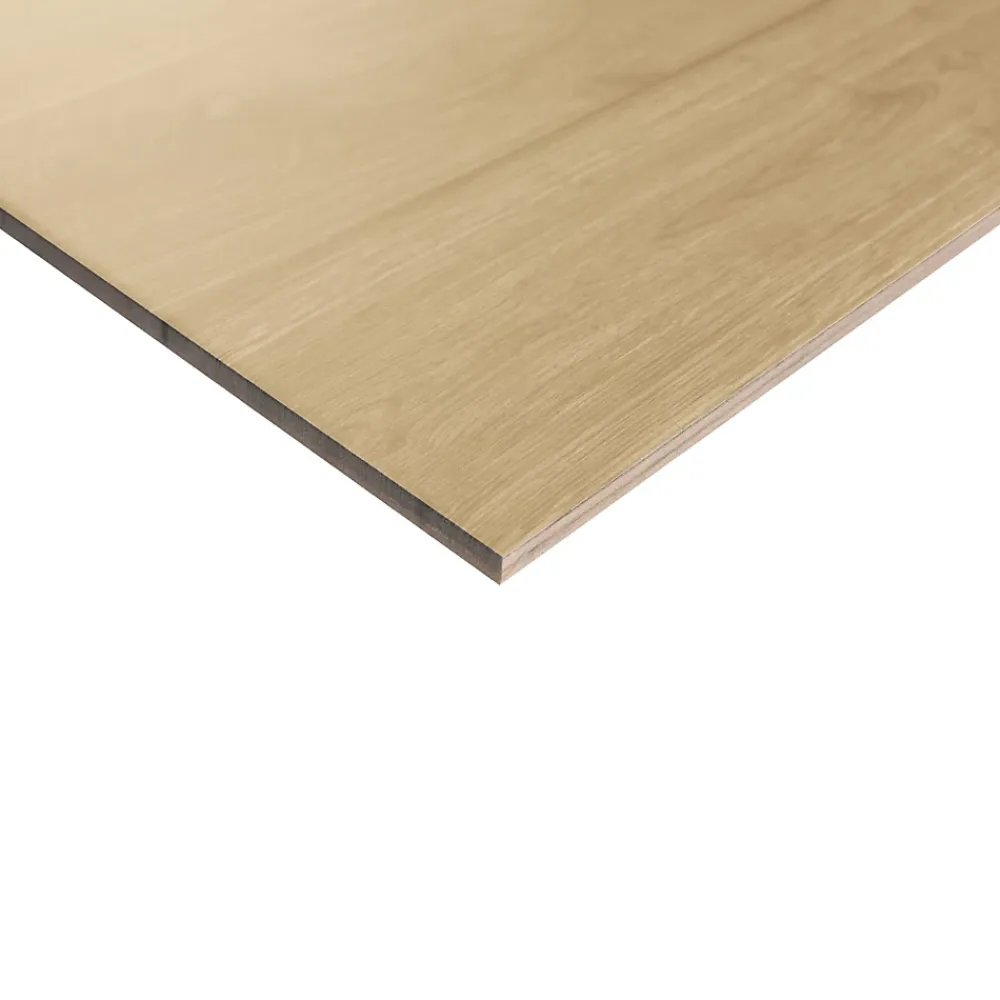 Ecoceramic Carrelage sol extérieur en grès cérame émaillé effet chêne miel l.45 x L.45 x 0.95 cm Deckland- Carrelage Extérieur Et Terrasse