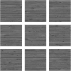 Ecoceramic Carrelage sol extérieur en grès cérame émaillé effet chêne anthracite l.45 x L.45 x 0.95 cm Deckland- Carrelage Extérieur Et Terrasse