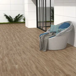 Ecoceramic Carrelage Extérieur Et Terrasse<Carrelage sol extérieur en grès cérame émaillé effet bois naturel l.20 x L.120 x ép.0,9 cm Urbanwood