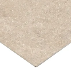 Carrelage Extérieur Et Terrasse<Carrelage sol extérieur en grès cérame émaillé effet travertin beige foncé l.60 x L.60 x ép.0.74 cm Traverno