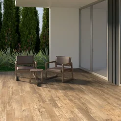 Ecoceramic Carrelage sol extérieur en grès cérame émaillé effet bois naturel l.15 x L.90 x ép.0,86 cm Timberlane- Carrelage Extérieur Et Terrasse