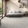 RAK Ceramics Carrelage sol intérieur / mur intérieur effet béton Basic Concrete gris l.80 X L.80 cm rectifié 1er choix. UPEC- Carrelage Sol Effet Béton