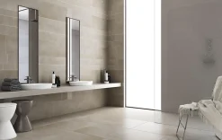 RAK Ceramics Carrelage sol intérieur / mur intérieur légèrement structuré Surface 2.0 Clay (argile) l.60 X L.60 cm rectifié 1er choix.- Carrelage Sol Effet Pierre