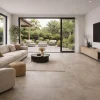 RAK Ceramics Carrelage sol intérieur / mur intérieur légèrement structuré Surface 2.0 Clay l.60 X L.120 cm rectifié 1er choix.- Carrelage Sol Effet Pierre
