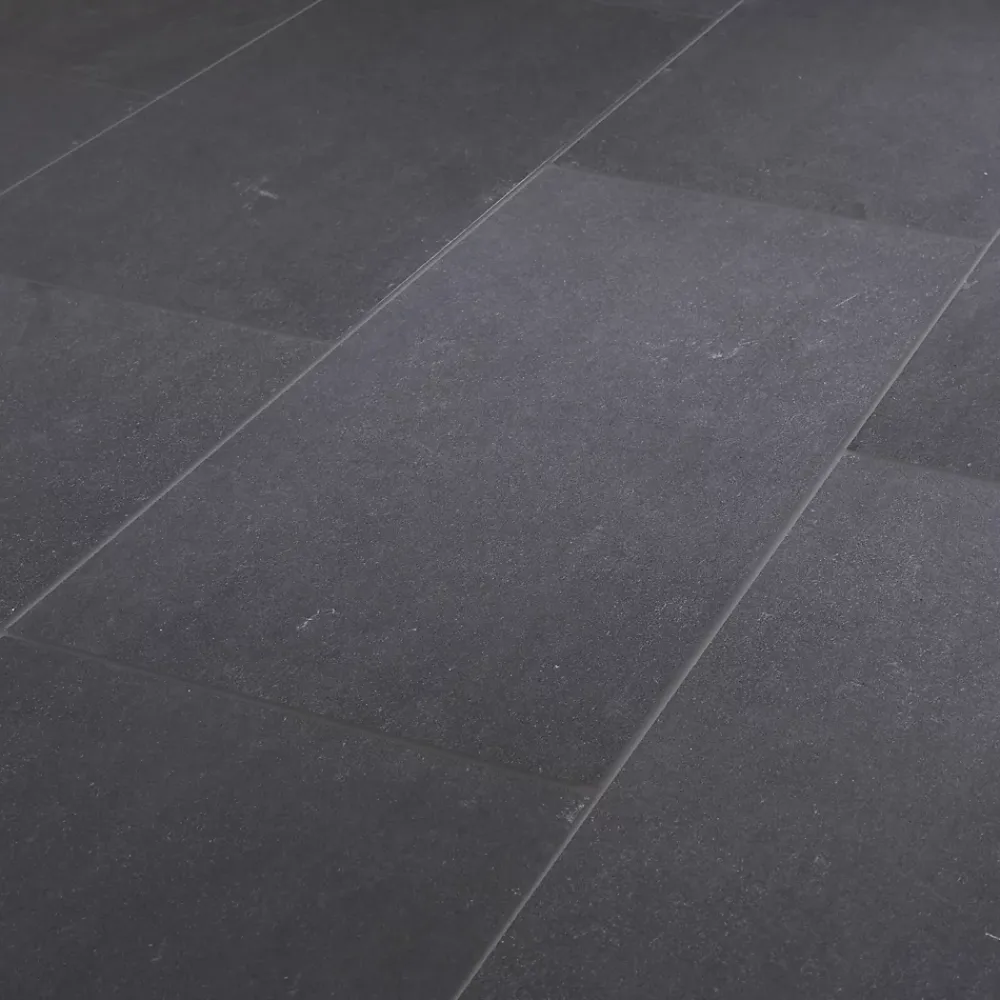 GoodHome Carrelage Mural Pour Wc|Carrelage Mural Effet Pierre<Carrelage sol intérieur anthracite L.60 x l.30 cm, Slate