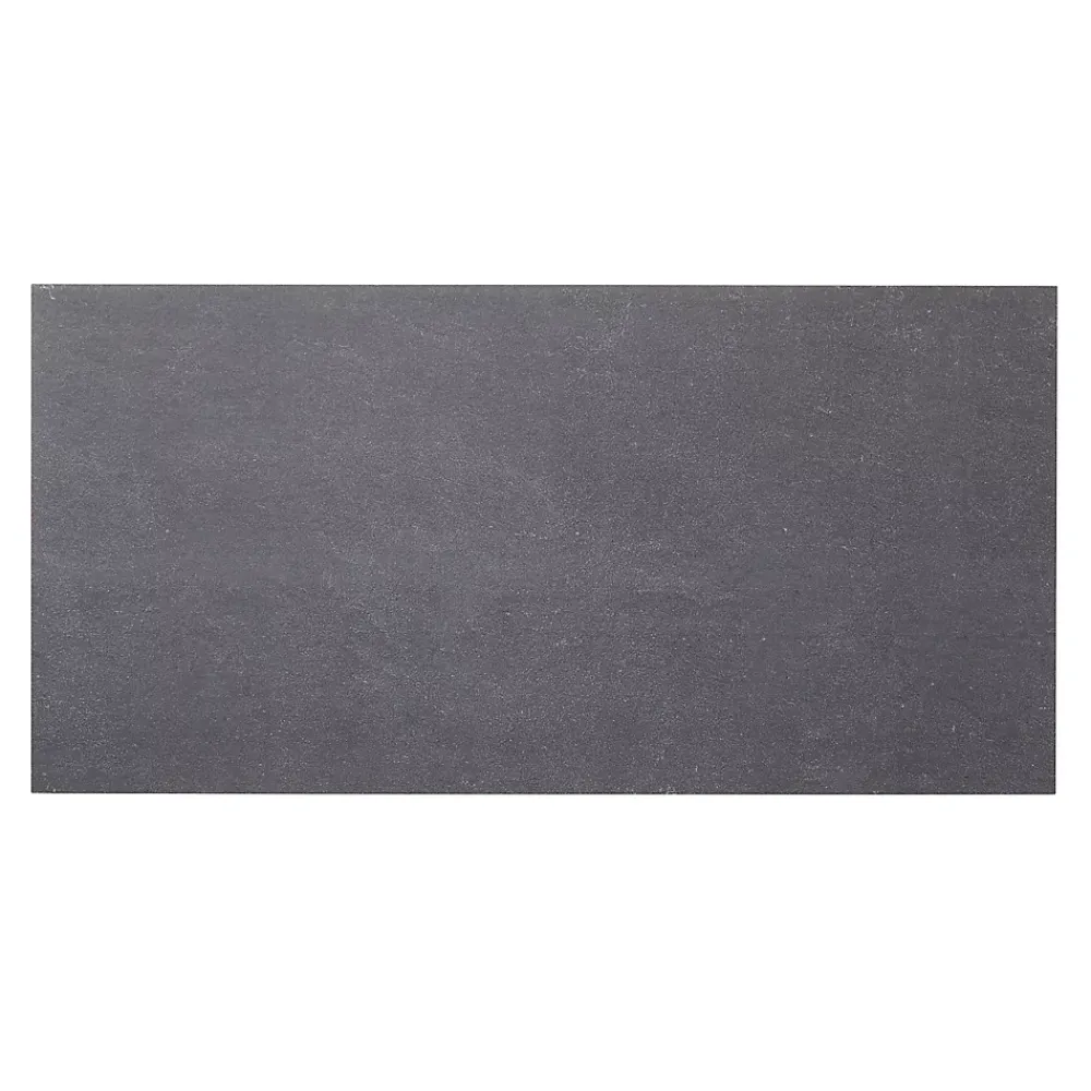 GoodHome Carrelage Mural Pour Wc|Carrelage Mural Effet Pierre<Carrelage sol intérieur anthracite L.60 x l.30 cm, Slate