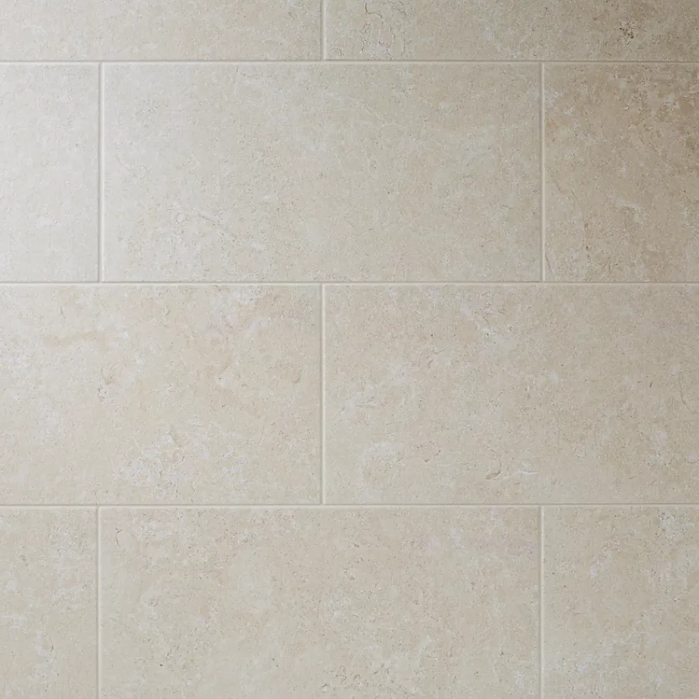 GoodHome Carrelage sol intérieur beige taupe effet pierre L.61,5 x l.30,8 cm x ép.8 mm, Soft Lime Stone- Carrelage Mural Pour Cuisine|Carrelage Mural Pour Salle De Bains