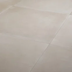 GoodHome Carrelage Sol Pour Pièce À Vivre|Carrelage Mural Effet Béton<Carrelage sol intérieur beige effet béton L.60 x L.60 cm x ép.10 mm, Smooth